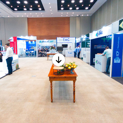 tour virtual feira anual estandes